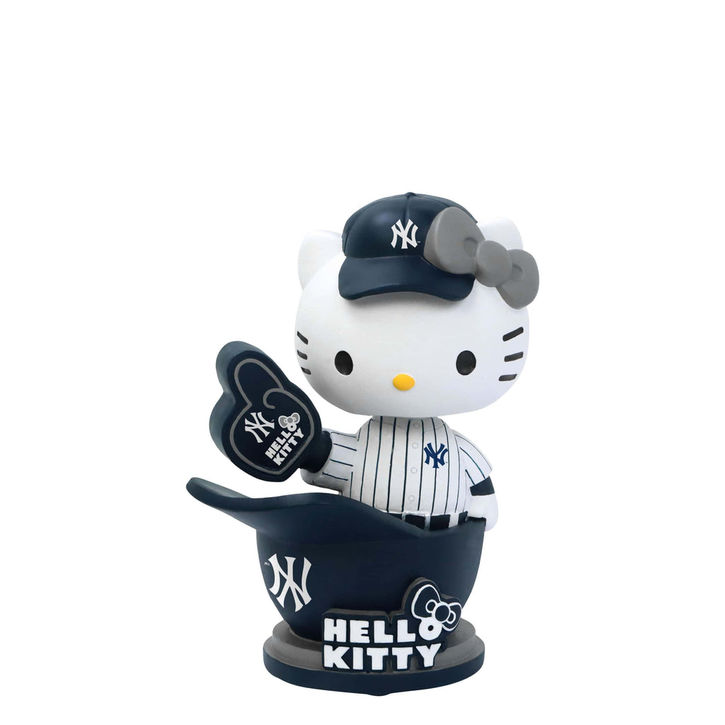 Hello Kitty® New York Yankees Baseball Helmet Bobblehead FOCO - FOCO.com
