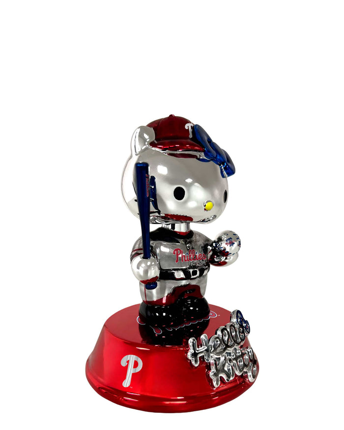 Philadelphia Phillies Hello Kitty® Electroplated Edition Mini Bobblehead