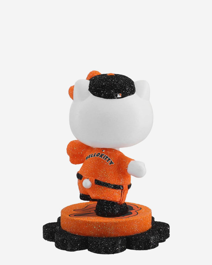 Baltimore Orioles Hello Kitty® Glitter Mini Bobblehead FOCO - FOCO.com