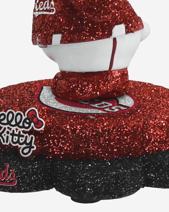 Cincinnati Reds Hello Kitty® Glitter Mini Bobblehead FOCO - FOCO.com