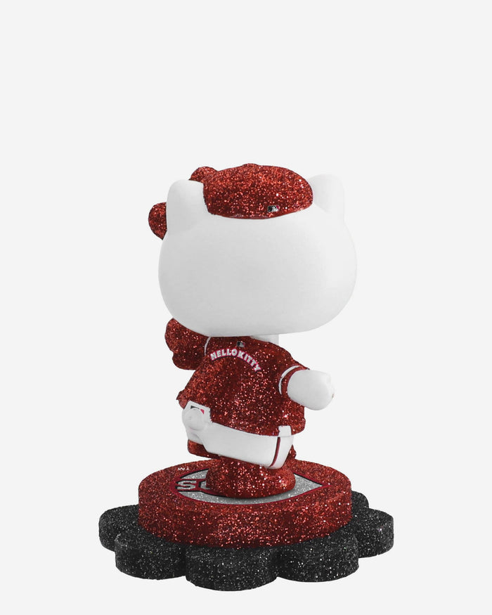 Cincinnati Reds Hello Kitty® Glitter Mini Bobblehead FOCO - FOCO.com