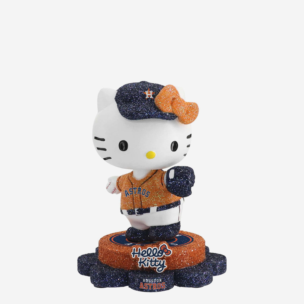 Houston Astros Hello Kitty® Glitter Mini Bobblehead FOCO - FOCO.com