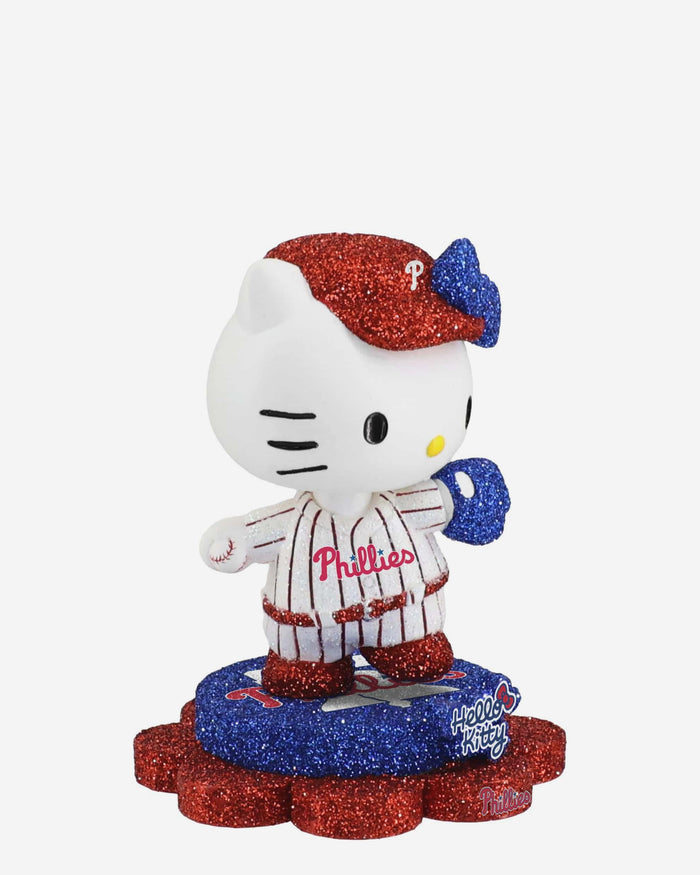 Philadelphia Phillies Hello Kitty® Glitter Mini Bobblehead FOCO - FOCO.com