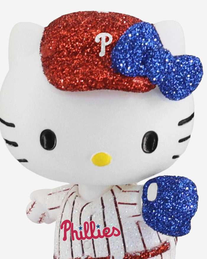 Philadelphia Phillies Hello Kitty® Glitter Mini Bobblehead FOCO - FOCO.com