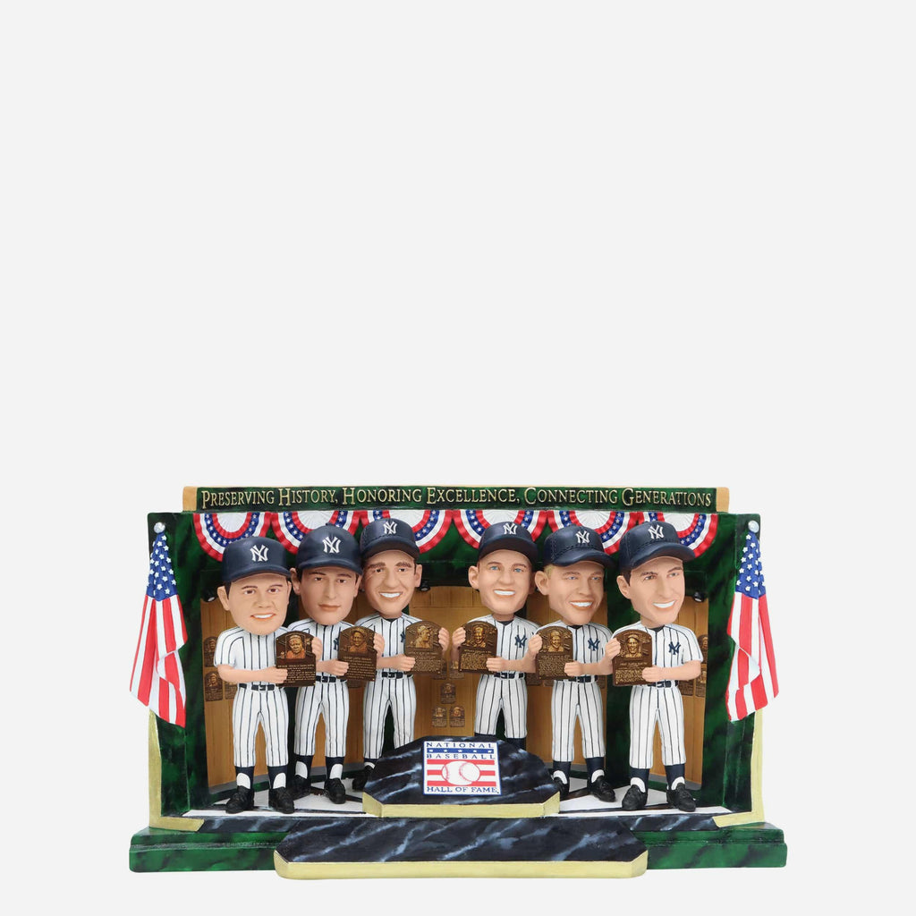 New York Yankees Hall of Fame Mini Bobblehead Scene FOCO - FOCO.com