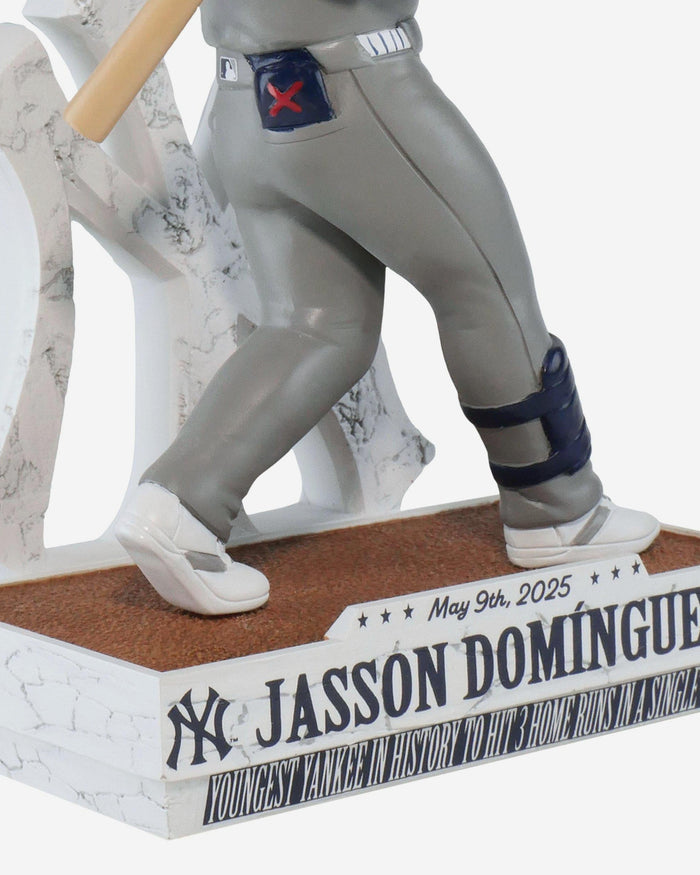 Jasson Dominguez New York Yankees 3 Home Run Game Mini Bobblehead FOCO - FOCO.com