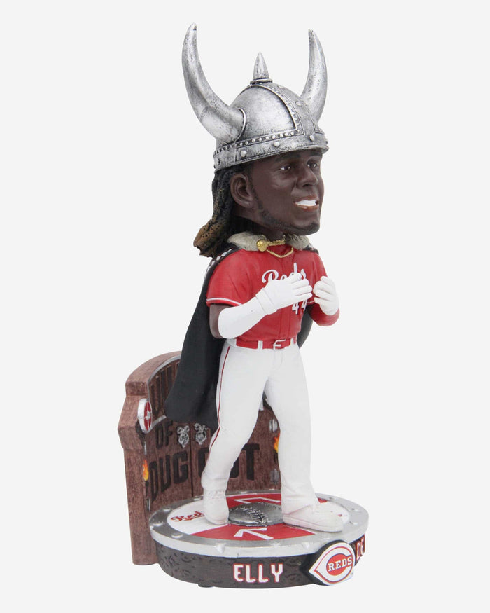 Elly De La Cruz Cincinnati Reds Viking Hat Home Run Celebration Bobblehead FOCO - FOCO.com