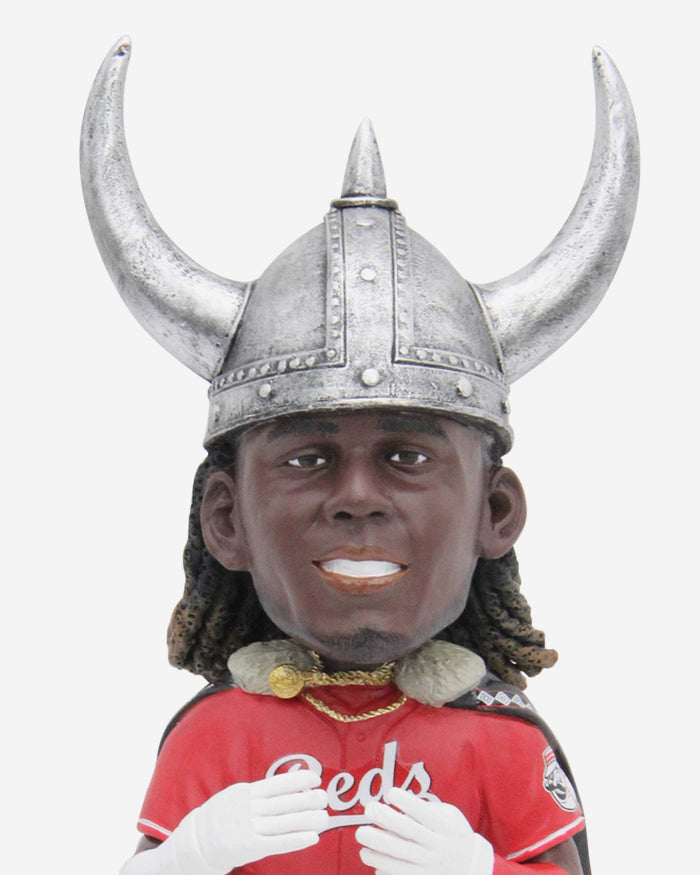 Elly De La Cruz Cincinnati Reds Viking Hat Home Run Celebration Bobblehead FOCO - FOCO.com