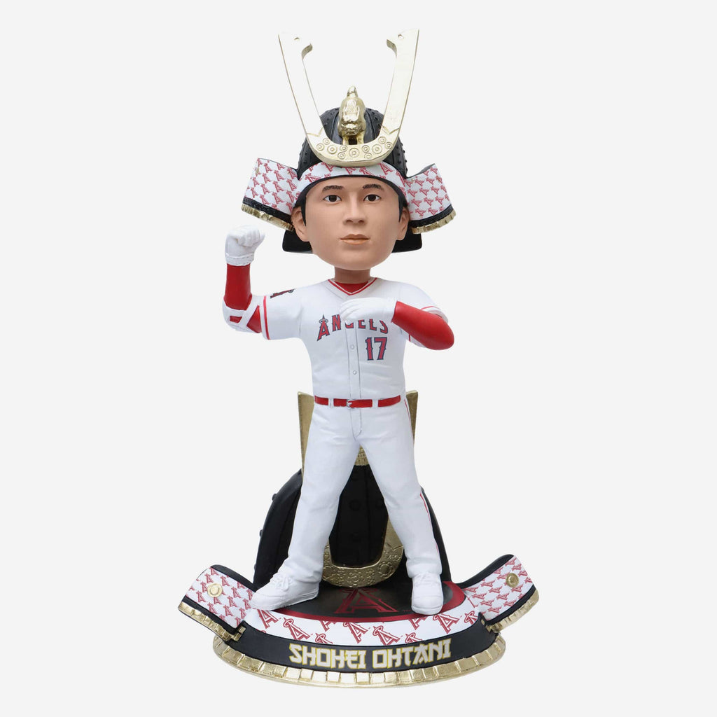 Shohei Ohtani Los Angeles Angels Warrior Hat Home Run Celebration Bobblehead FOCO - FOCO.com