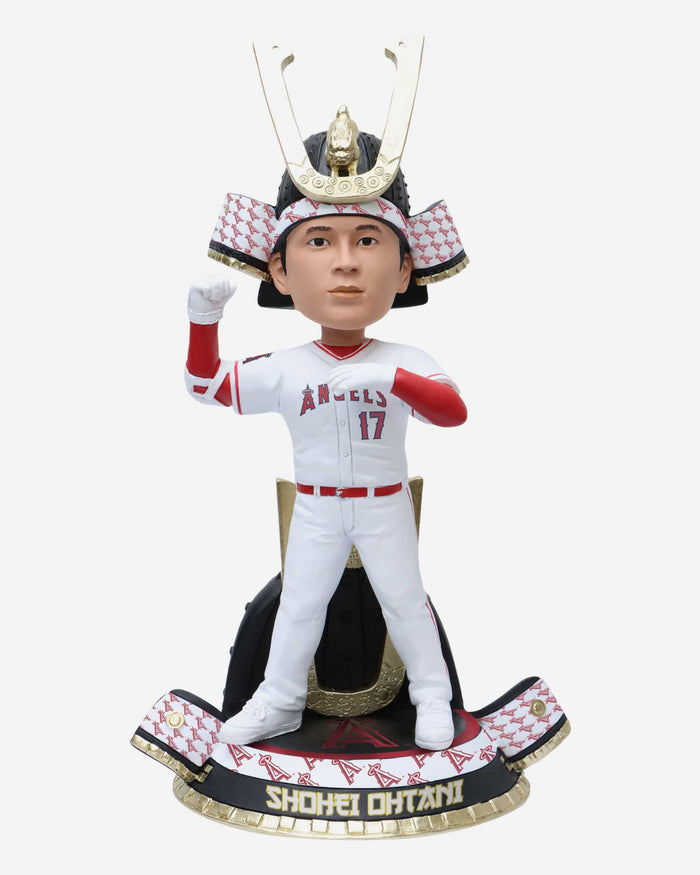 Shohei Ohtani Los Angeles Angels Warrior Hat Home Run Celebration Bobblehead FOCO - FOCO.com