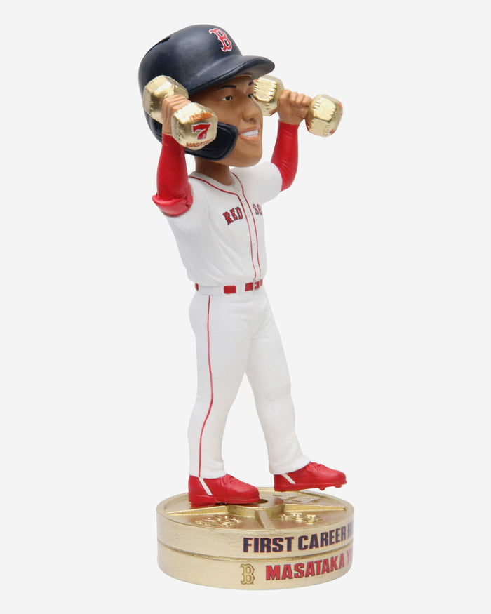 Masataka Yoshida Boston Red Sox Weights Home Run Celebration Bobblehead FOCO - FOCO.com