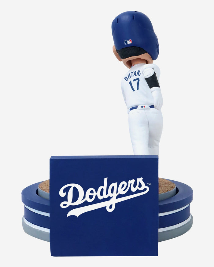 Shohei Ohtani Los Angeles Dodgers Home Run Spinner Mini Bobblehead Scene FOCO - FOCO.com