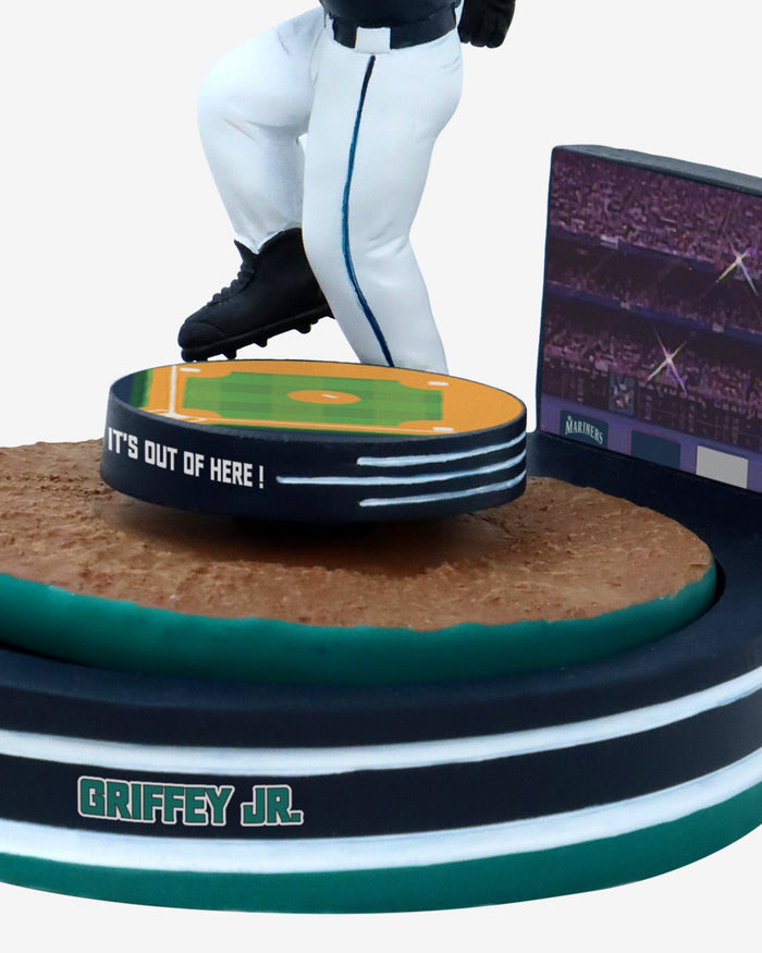 Ken Griffey Jr Seattle Mariners Home Run Spinner Mini Bobblehead Scene FOCO - FOCO.com