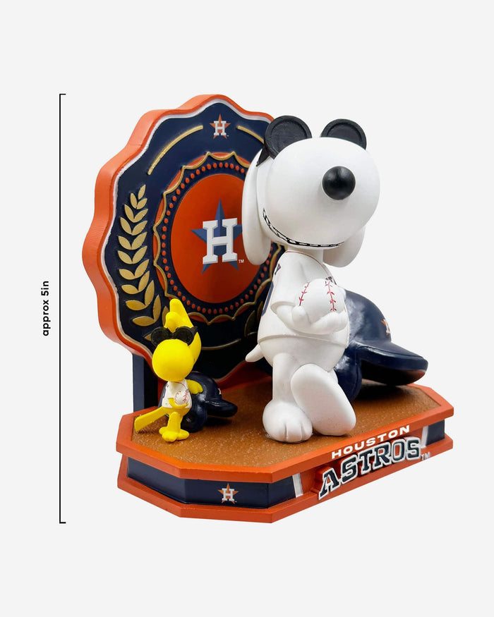 Houston Astros Snoopy & Woodstock Joe Cool Peanuts Dual Bobblehead FOCO - FOCO.com