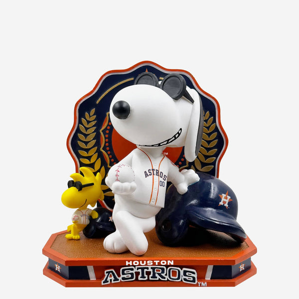 Houston Astros Snoopy And Woodstock Resting Together - Houston