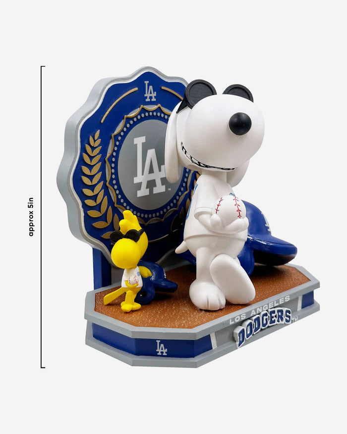 Los Angeles Dodgers Snoopy & Woodstock Joe Cool Peanuts Dual Bobblehead FOCO - FOCO.com