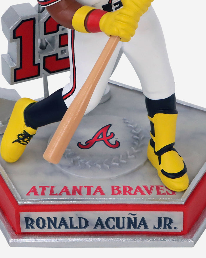 Ronald Acuna Jr Atlanta Braves Legendary Number 13 Bobblehead FOCO - FOCO.com