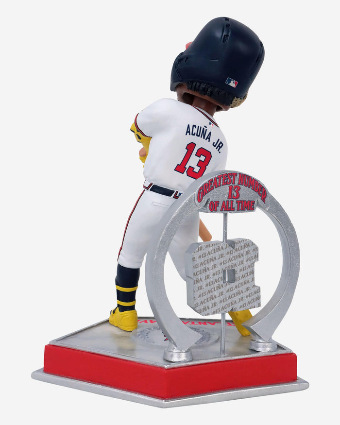 Ronald Acuna Jr Atlanta Braves Legendary Number 13 Bobblehead FOCO - FOCO.com