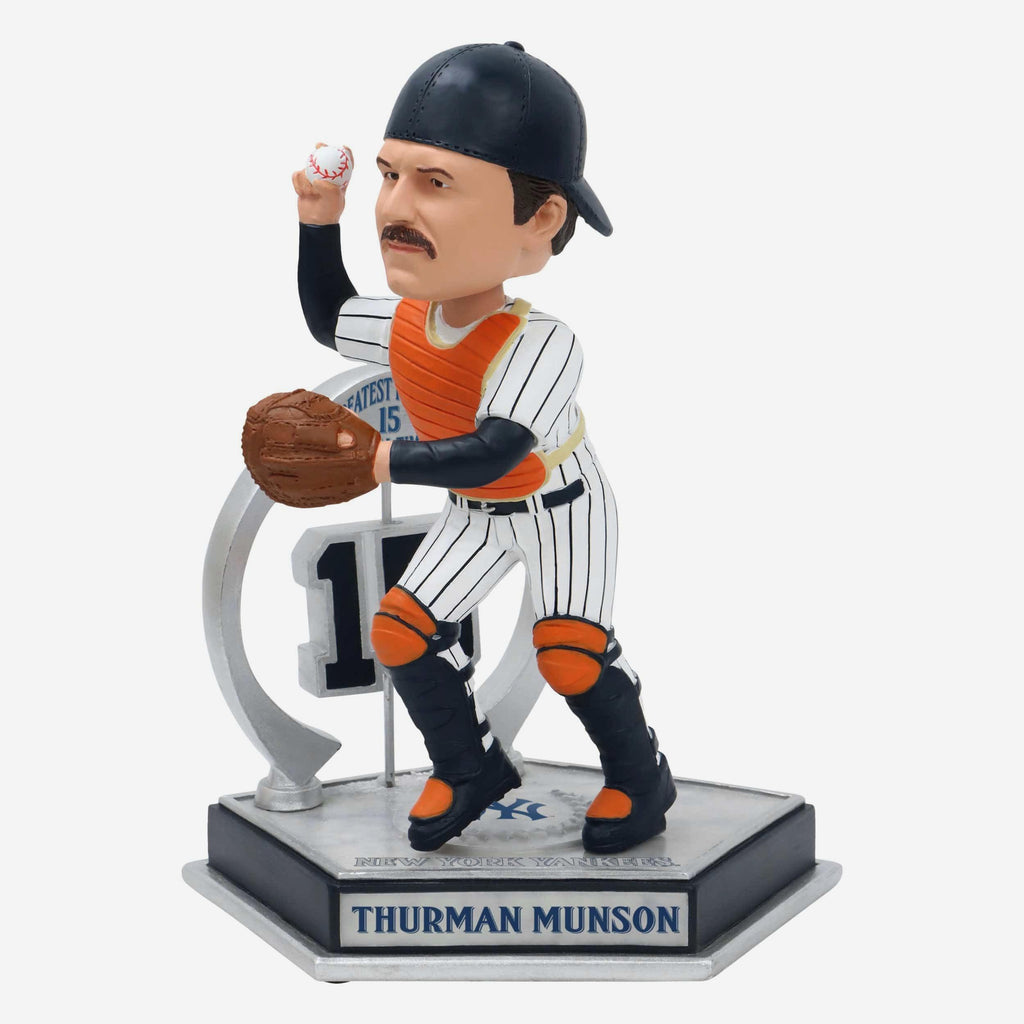 Thurman Munson New York Yankees Legendary Number 15 Bobblehead FOCO - FOCO.com