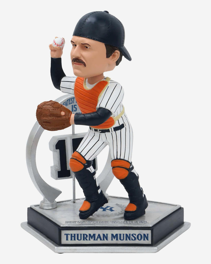 Thurman Munson New York Yankees Legendary Number 15 Bobblehead FOCO - FOCO.com