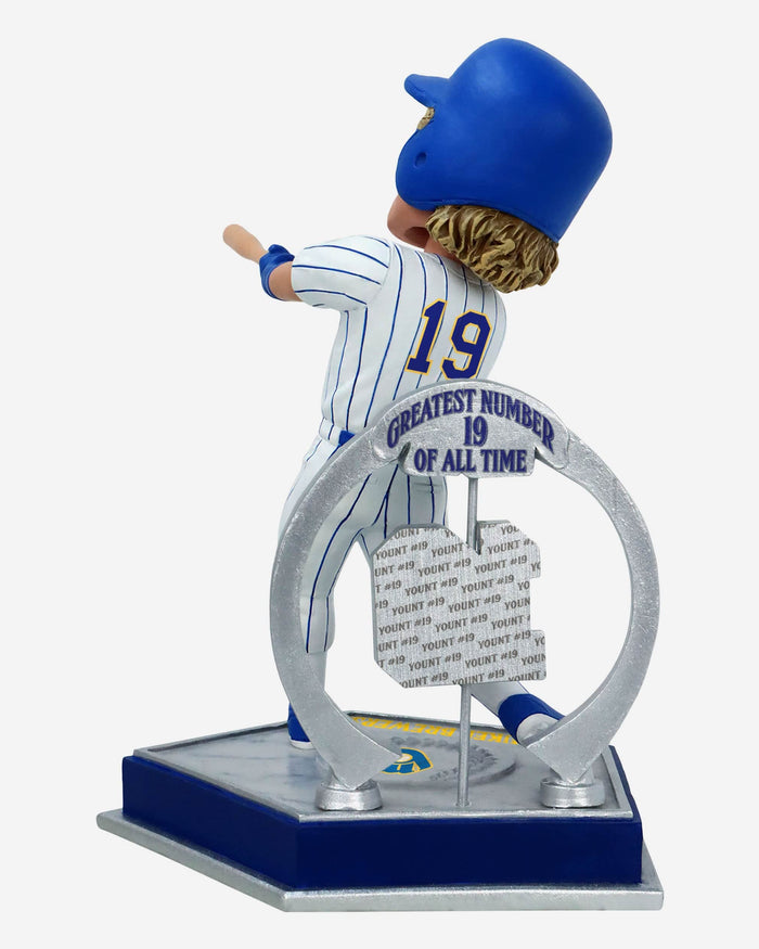 Robin Yount Milwaukee Brewers Legendary Number 19 Bobblehead FOCO - FOCO.com