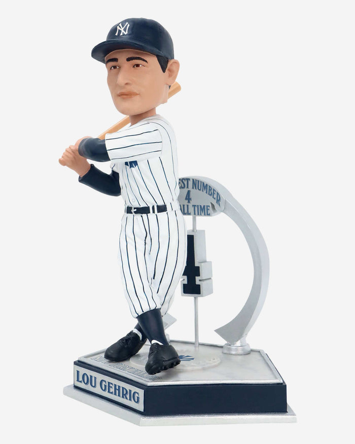 Lou Gehrig New York Yankees Legendary Number 4 Bobblehead FOCO - FOCO.com