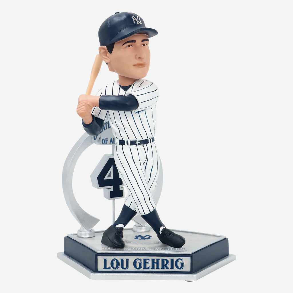 Lou Gehrig New York Yankees Legendary Number 4 Bobblehead FOCO - FOCO.com