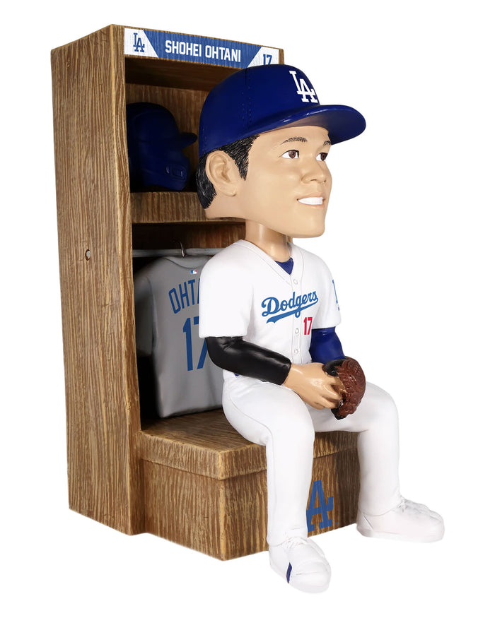 Shohei Ohtani Los Angeles Dodgers Locker Room Bobblehead FOCO - FOCO.com