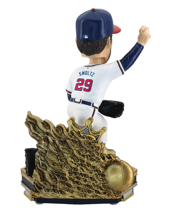 John Smoltz Atlanta Braves All-Time Franchise Strikeouts Leader Bobblehead FOCO - FOCO.com