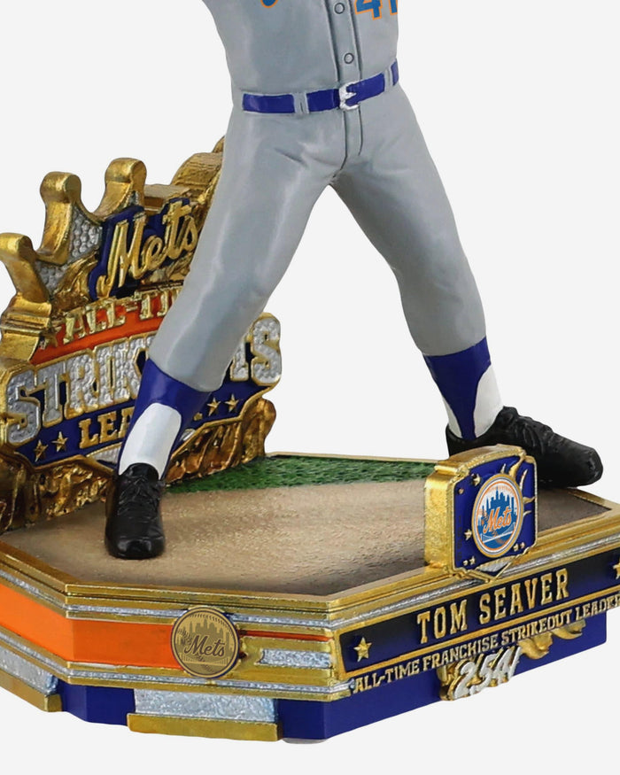 Tom Seaver New York Mets All-Time Franchise Strikeouts Leader Bobblehead FOCO - FOCO.com