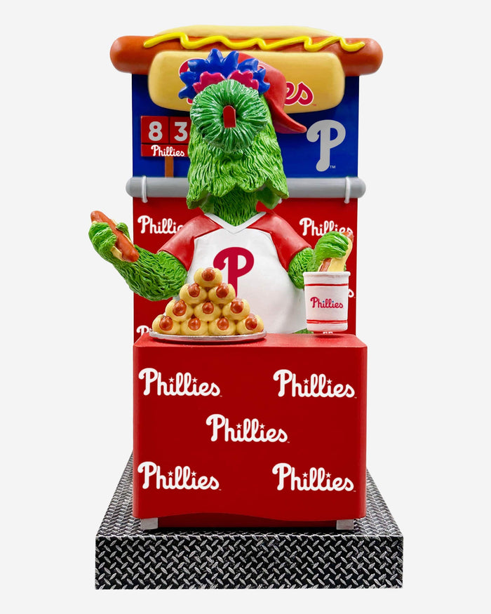 Phillie Phanatic Philadelphia Phillies Hot Dog Eating Contest Mascot Bobblehead FOCO - FOCO.com