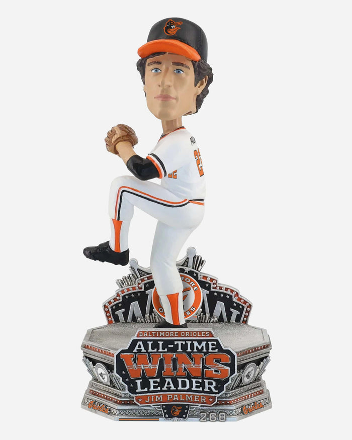 Jim Palmer Baltimore Orioles All-Time Franchise Wins Leader Bobblehead FOCO - FOCO.com