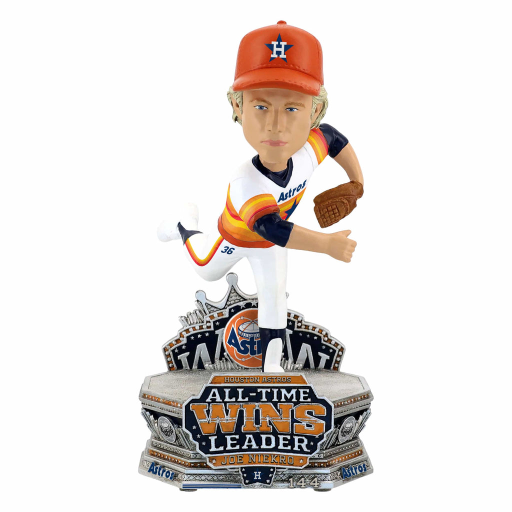 Joe Niekro Houston Astros All-Time Franchise Wins Leader Bobblehead