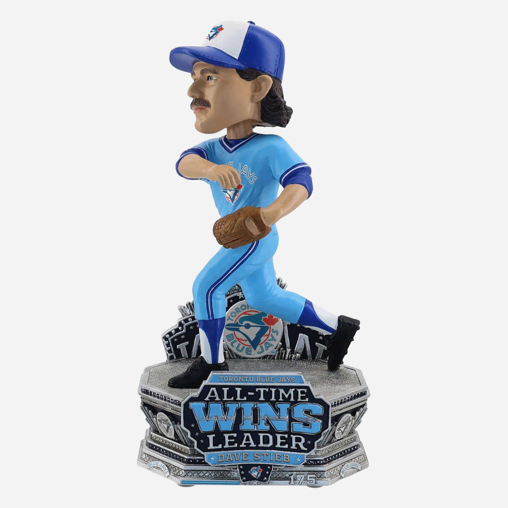 Dave Stieb Toronto Blue Jays All-Time Franchise Wins Bobblehead FOCO - FOCO.com