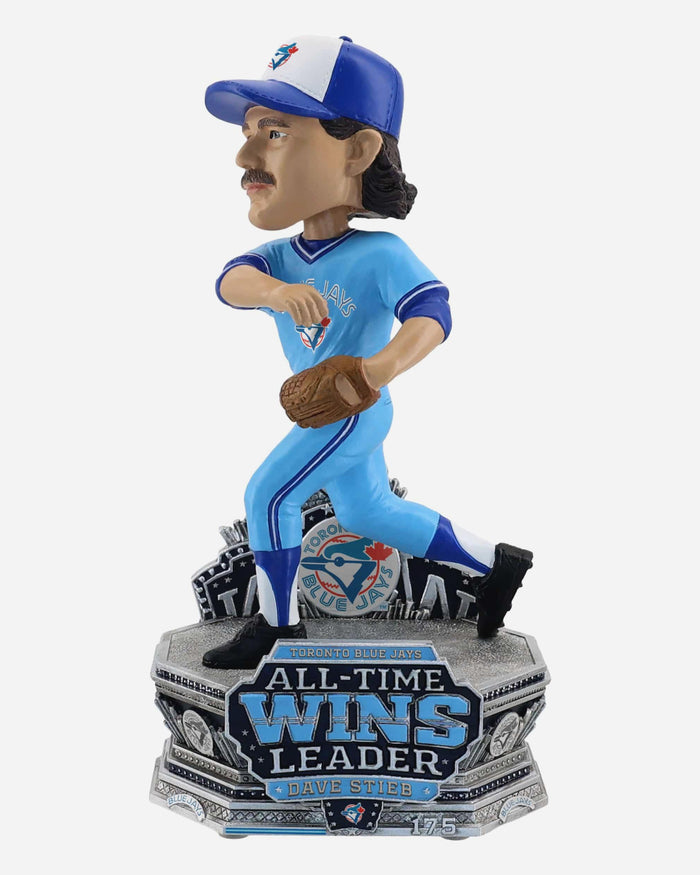 Dave Stieb Toronto Blue Jays All-Time Franchise Wins Bobblehead FOCO - FOCO.com