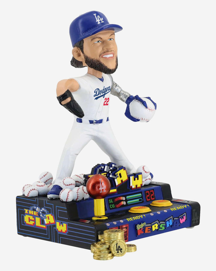 Clayton Kershaw Los Angeles Dodgers The Claw Nickname Bobblehead FOCO - FOCO.com