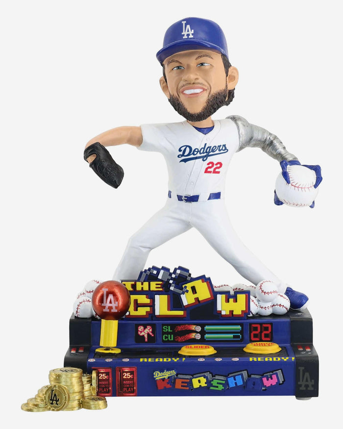 Clayton Kershaw Los Angeles Dodgers The Claw Nickname Bobblehead FOCO - FOCO.com