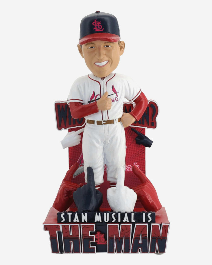 Stan Musial St Louis Cardinals Nickname Bobblehead FOCO - FOCO.com
