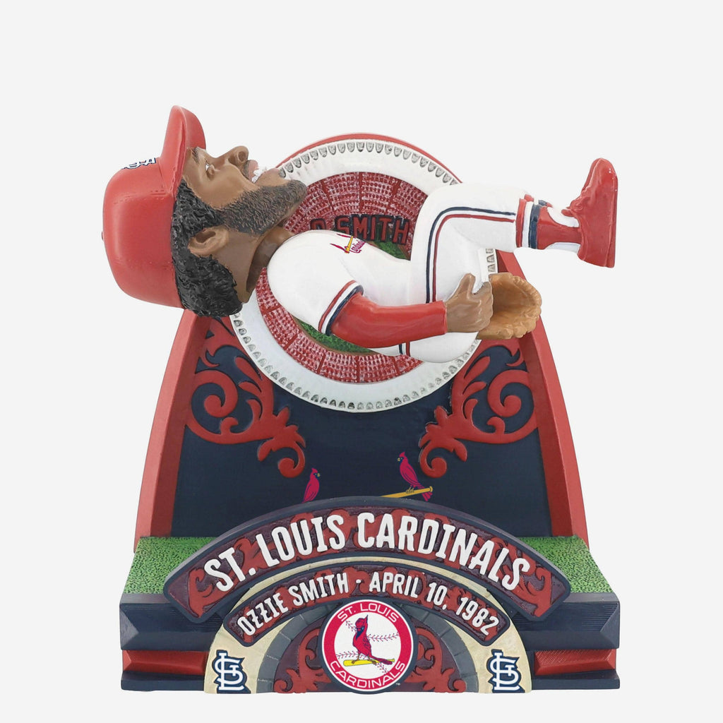 Ozzie Smith St Louis Cardinals 1982 Opening Day Backflip Bobblehead FOCO - FOCO.com