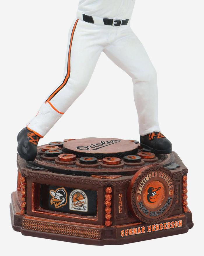 Gunnar Henderson Baltimore Orioles Patch Collection Bobblehead FOCO - FOCO.com