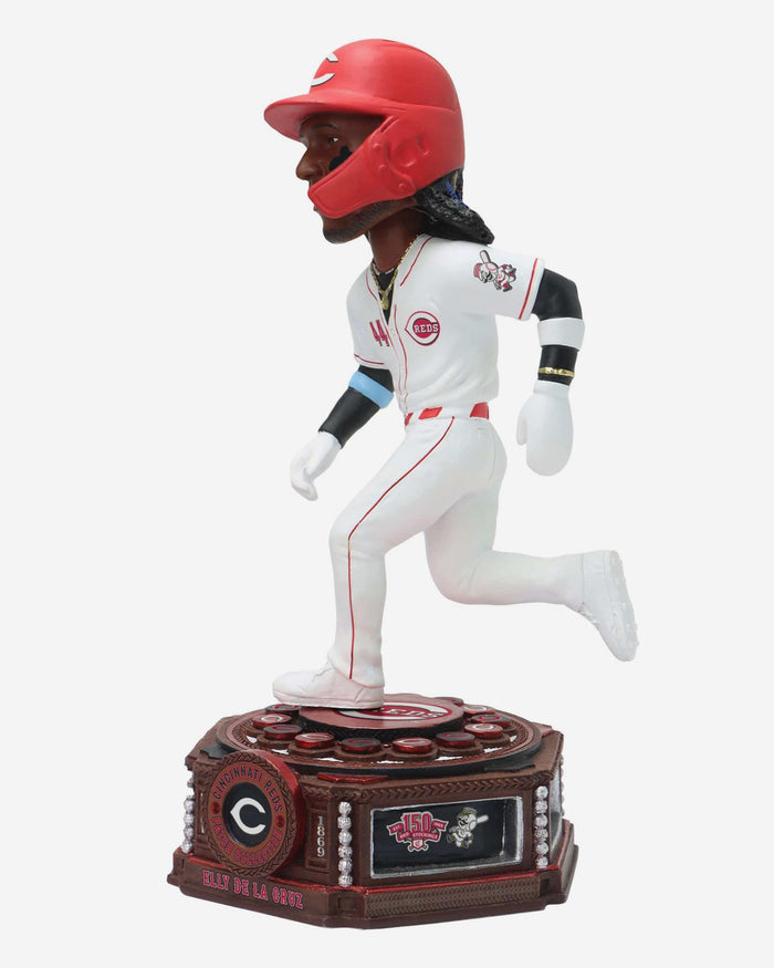 Elly De La Cruz Cincinnati Reds Patch Collection Bobblehead FOCO - FOCO.com