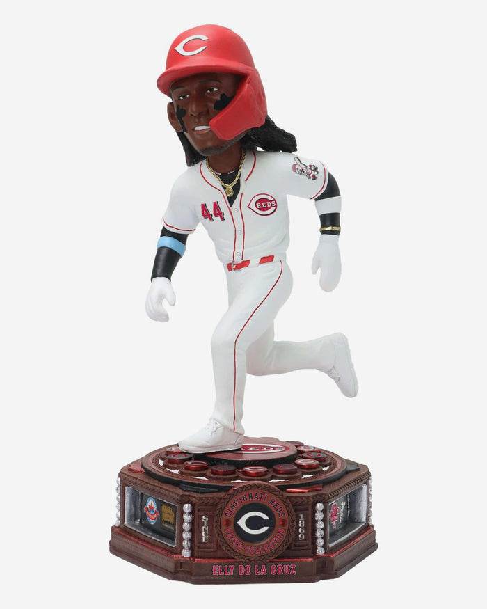 Elly De La Cruz Cincinnati Reds Patch Collection Bobblehead FOCO - FOCO.com
