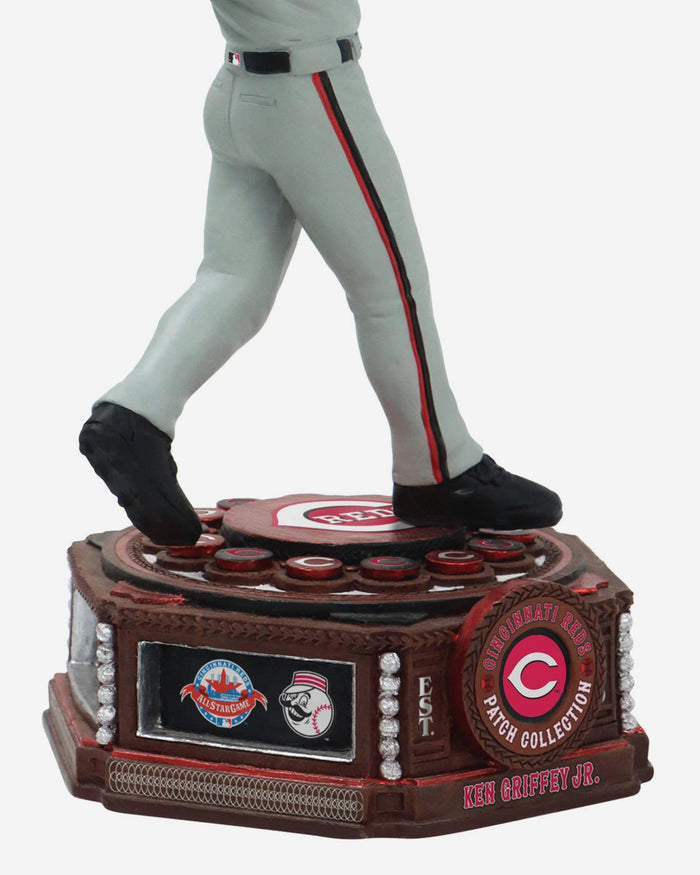 Ken Griffey Jr Cincinnati Reds Patch Collection Bobblehead FOCO - FOCO.com