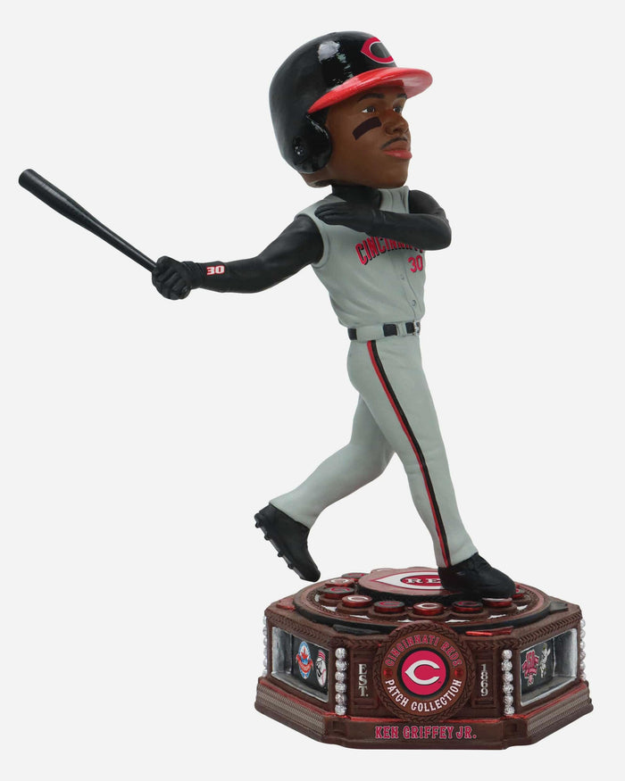 Ken Griffey Jr Cincinnati Reds Patch Collection Bobblehead FOCO - FOCO.com