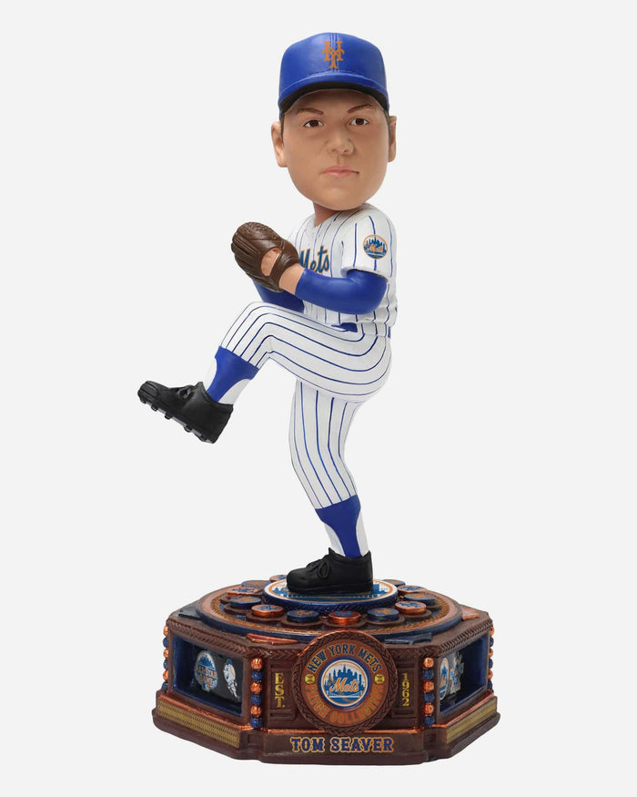 Tom Seaver New York Mets Patch Collection Bobblehead FOCO - FOCO.com