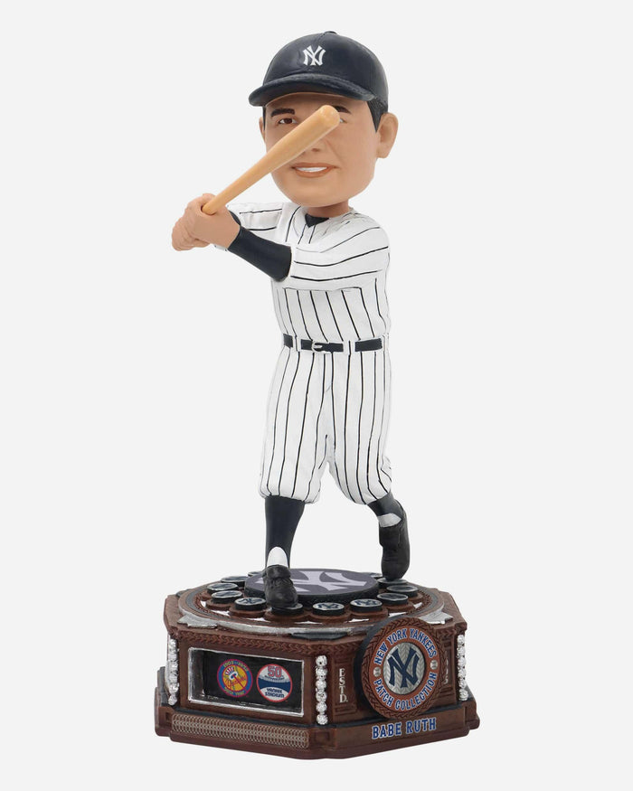 Babe Ruth New York Yankees Patch Collection Bobblehead FOCO - FOCO.com