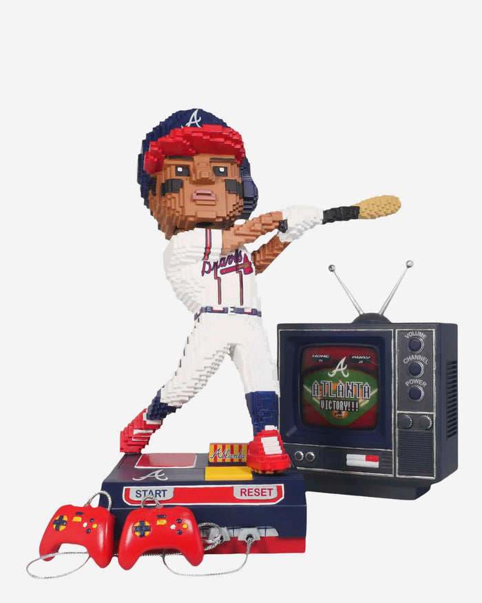 Ronald Acuna Jr Atlanta Braves Retro 8 Bit Bobblehead FOCO - FOCO.com