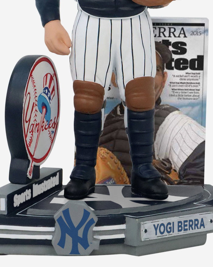 Yogi Berra New York Yankees Sports Illustrated Cover Bobblehead FOCO - FOCO.com