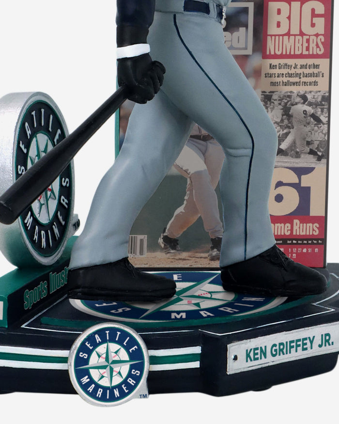 Ken Griffey Jr Seattle Mariners Big Numbers Sports Illustrated Cover Bobblehead FOCO - FOCO.com