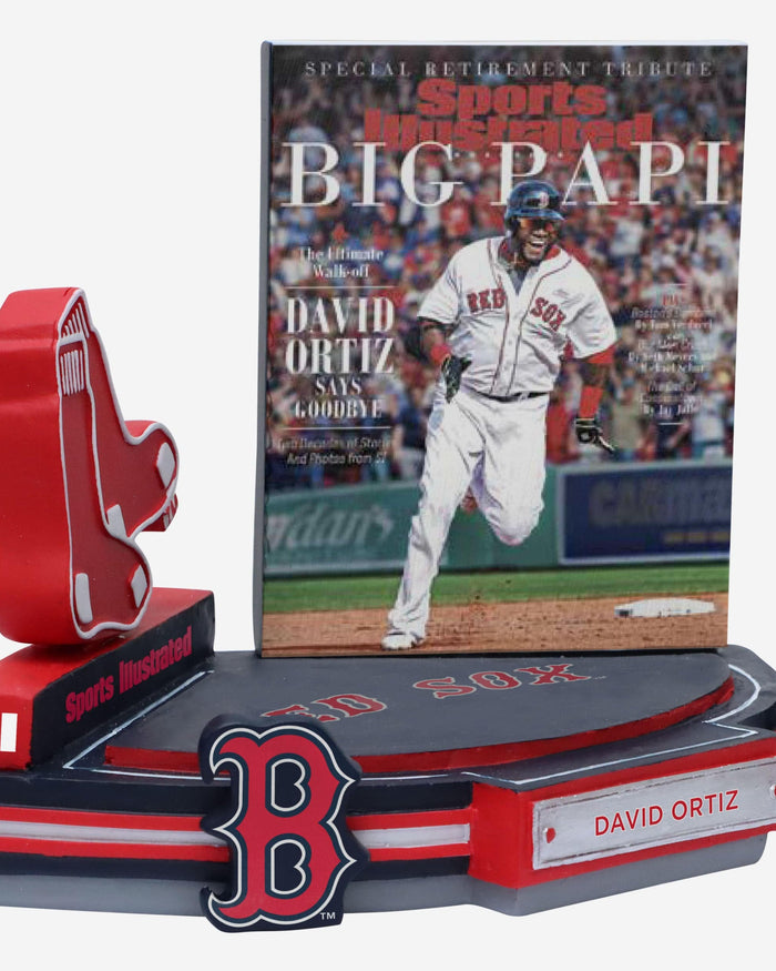 David Ortiz Boston Red Sox Sports Illustrated Cover Bobblehead FOCO - FOCO.com